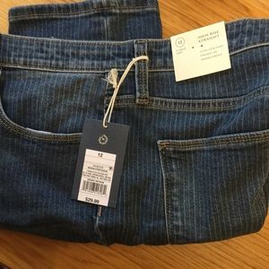 Universal Thread High-Rise Striped jeans 12 New